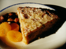 Pudding maison aux fruits secs et pain