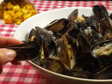 Moules au munster