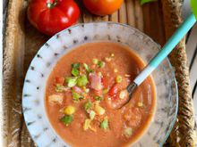 Gaspacho à ma façon au thermomix