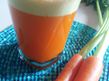 Boisson aux carottes