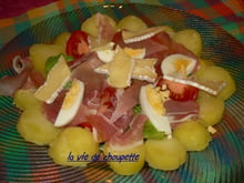 Salade au brie de Meaux