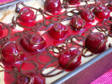 Tiramisu choco griottes !