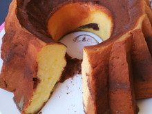 Charlotte au chocolat vanillée