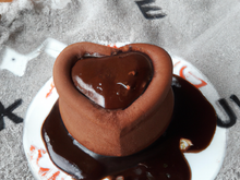 Mi-cuit au chocolat, cœur coulant