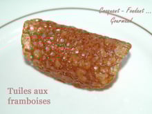 Tuiles framboise