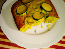 Gâteau courgettes au micro-onde