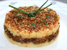 Ecrasée de pommes de terre au confit de canard