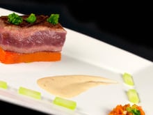 Magret de canard au pain d'epices et potiron en 2 façons