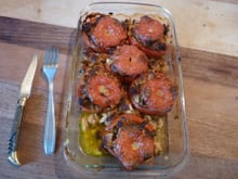 Tomates farcies au soja