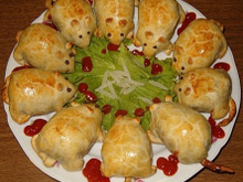 Rat farçi d'Halloween