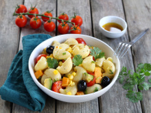 Salade de pâtes façon tacos