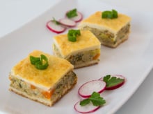 Bouchées végétariennes aux légumes d'hiver