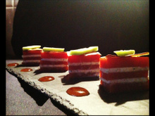 Tomate 'buffala' façon agar agar