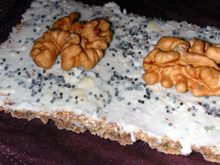 Tartines apéritives à la fourme d'Ambert