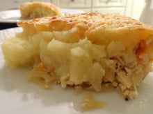 Parmentier de poulet rôti