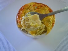 Petits flans de poireaux light