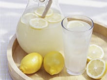Jus de citron rafraîchissant