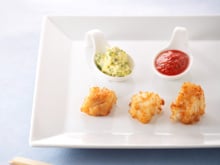 Beignets de cabillaud de Norvège, sauce tartare