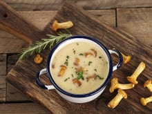 Crème de girolles