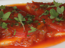 Hachis parmenier à la sauce tomate