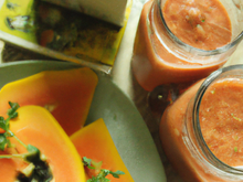 Smoothie papaye