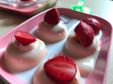 Crème aux fraises bonbons