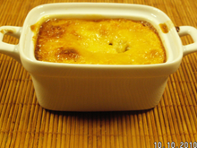 Gâteau de riz à l'amaretto en mini-cocotte