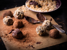 Nos conseils pour alléger les traditionnelles truffes au chocolat