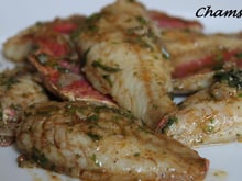 Filets de rouget à la marocaine