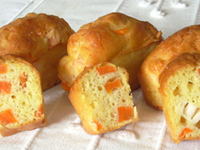 Cake aux carottes et au surimi