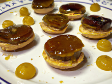 Bouchées de Princesse Amandine au foie gras