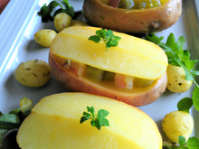 Pommes de terre farcies à la savoyarde