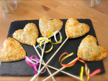 Chaussons au poulet et légumes