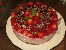 Le bavarois aux fraises