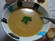Soupe à l'ail express