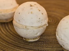 Sphère meringuée et sa mousse aux marrons