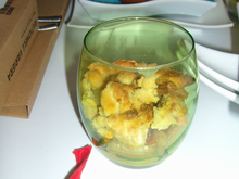 Crumble à la rhubarbe