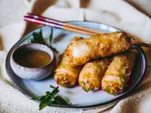 Nems diététiques au four