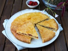 Gâteau breton à la framboise