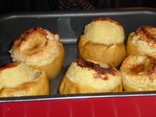 Pommes au four vanillées