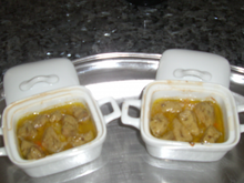 Cassolette de saint-jacques au foie gras