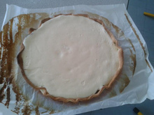 Tarte pralinés et mascarpone