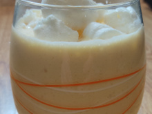 Verrines à la rhubarbe et au mascarpone