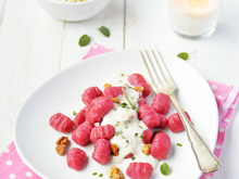 Gnocchis de betteraves