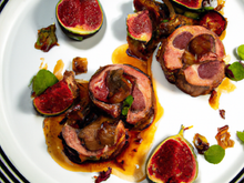 Filet mignon de porc aux figues et miel