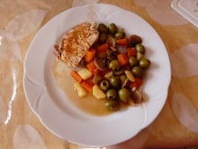 Rôti de porc au cognac