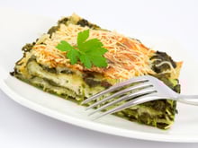 Lasagnes saumon et poireaux au fromage à la Crème Elle & Vire