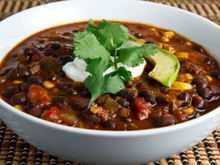 Soupe aux haricots rouges gourmande