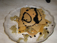 Mille feuilles croustillant fois gras - endives