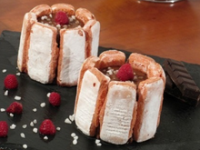 Charlotte chocolat framboises de lili